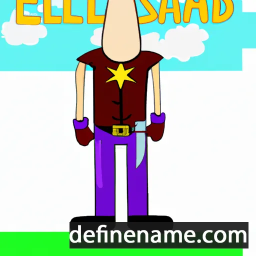 cartoon of the name Ealdstan