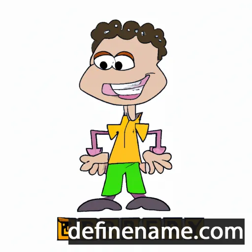 cartoon of the name Eberly