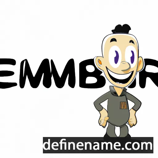 cartoon of the name Ebermar