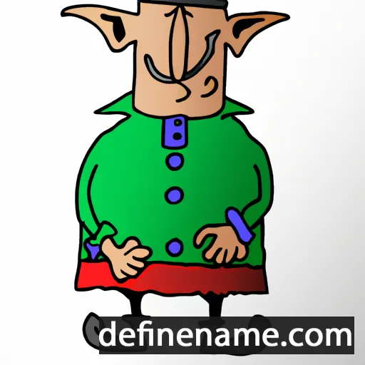 cartoon of the name Echard