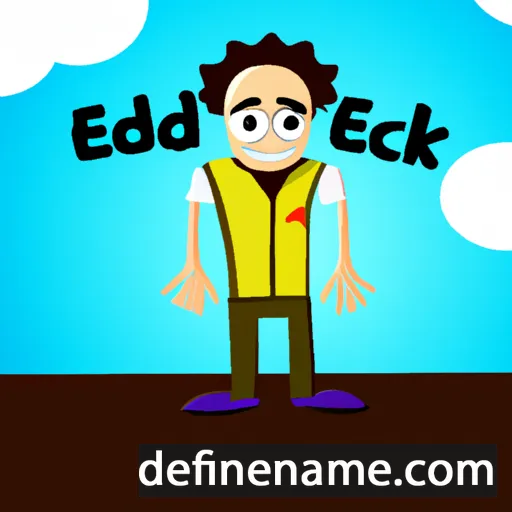 cartoon of the name Edek