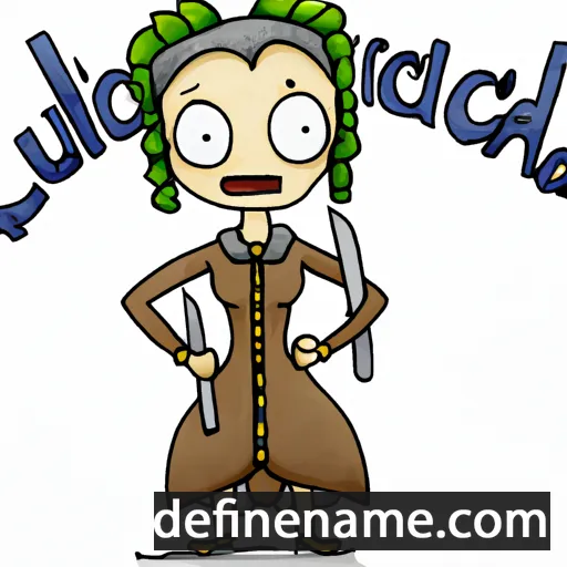 cartoon of the name Edeltrauda