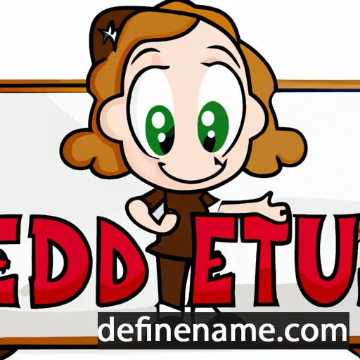 cartoon of the name Edeltraute