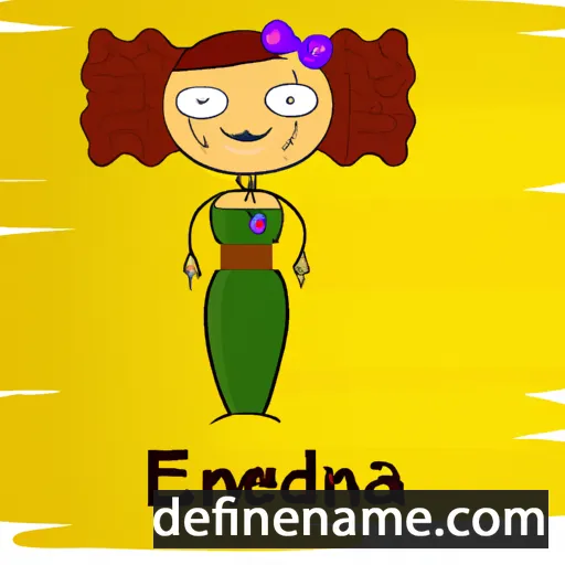 Edenina cartoon