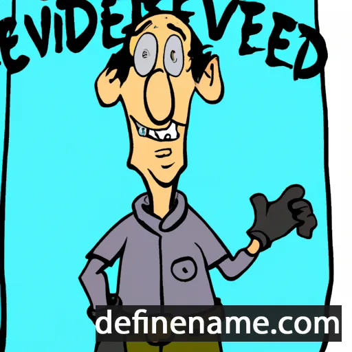 cartoon of the name Edevart