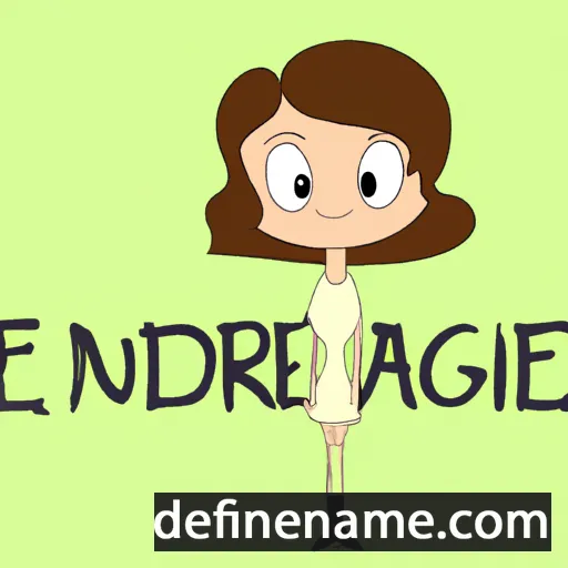 cartoon of the name Edgarine