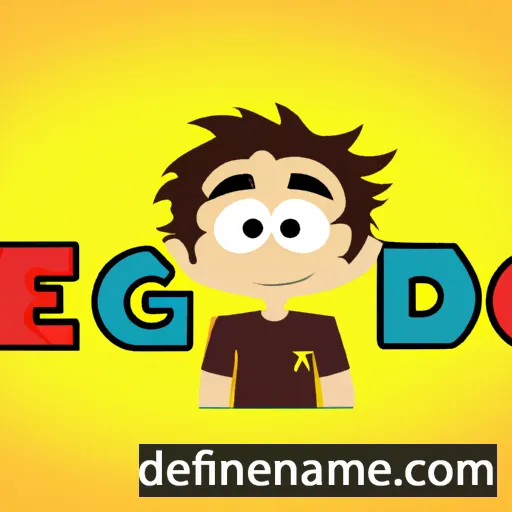 cartoon of the name Edgaro