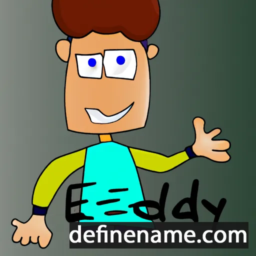 cartoon of the name Edhy