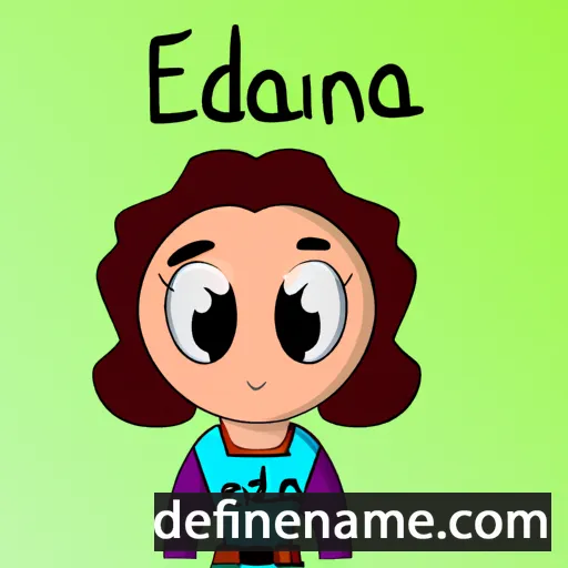 Ediana cartoon