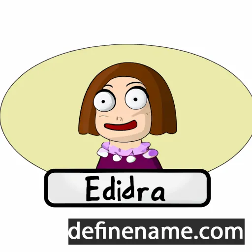 Edilberta cartoon