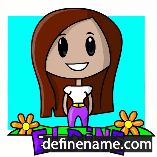 Edilene cartoon