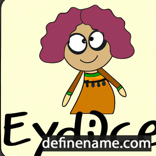 Ediye cartoon