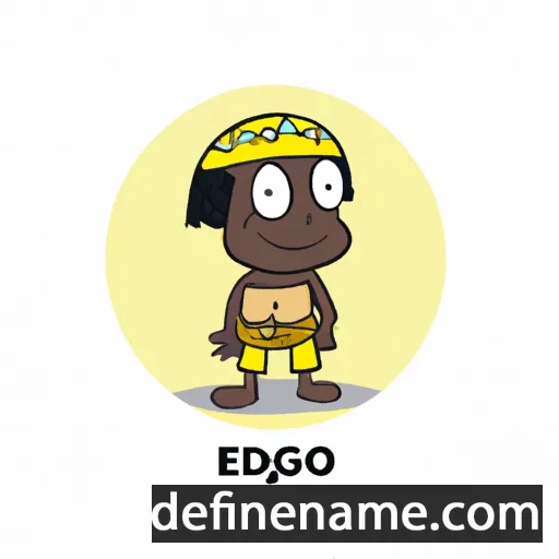 cartoon of the name Edoghogho