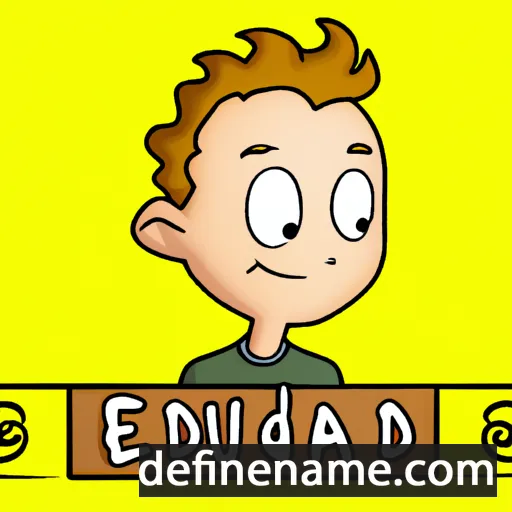 Edouard cartoon