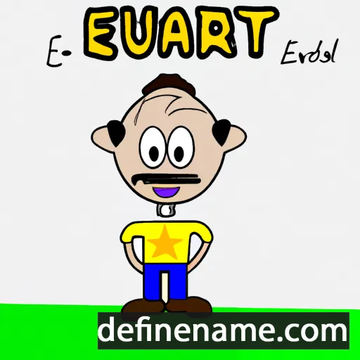 Eduart cartoon