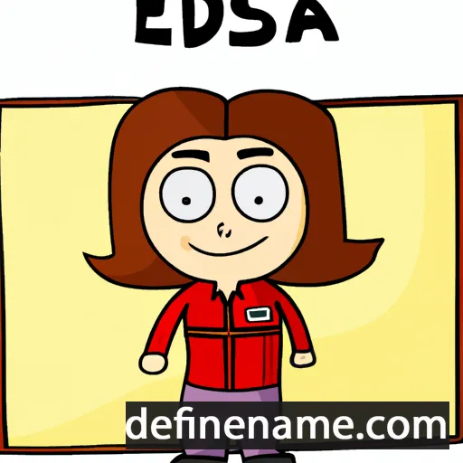 Edusa cartoon