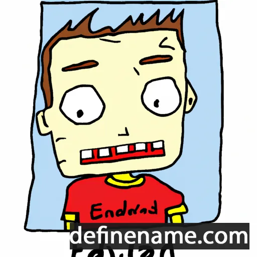 cartoon of the name Edwardu