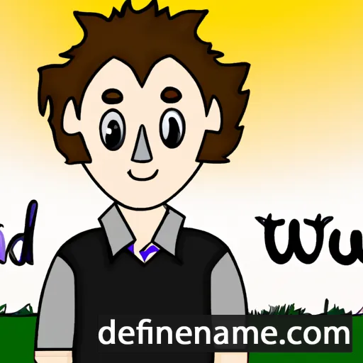 cartoon of the name Edwulf