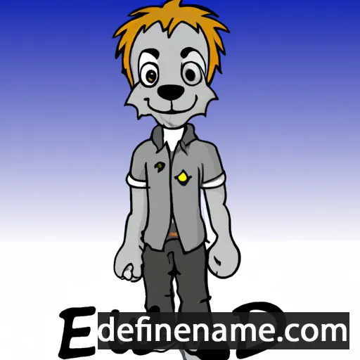 cartoon of the name Edwulf