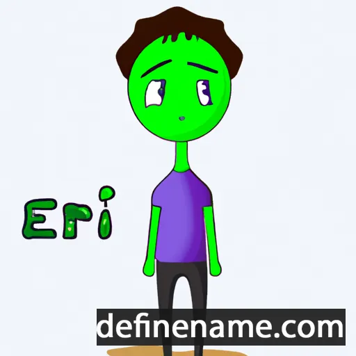 Eeriu cartoon