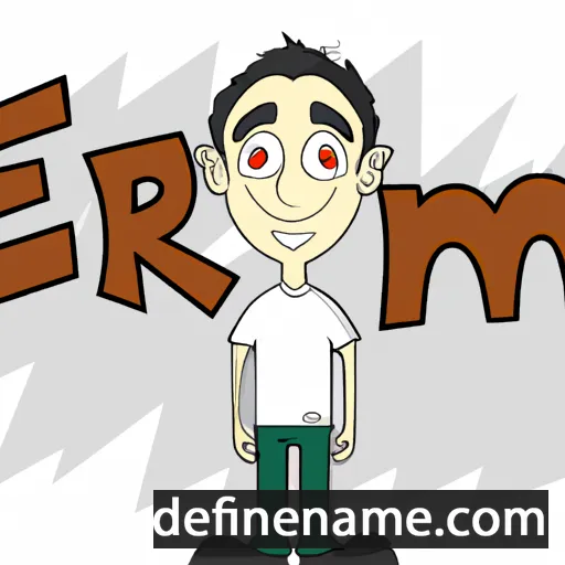 cartoon of the name Efimir