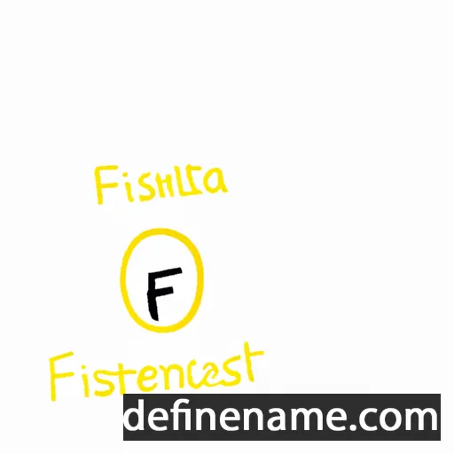 cartoon of the name Efrasinnia