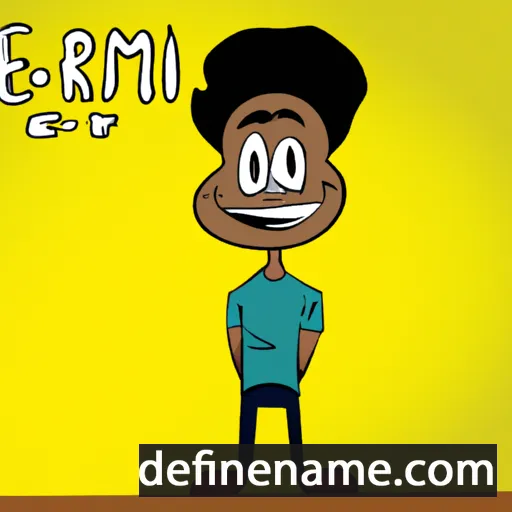 cartoon of the name Efrém