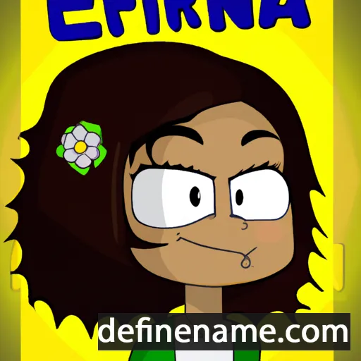 Efrena cartoon