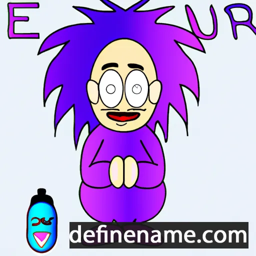 cartoon of the name Efuru