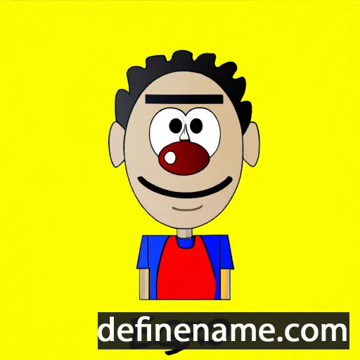 cartoon of the name Egberto