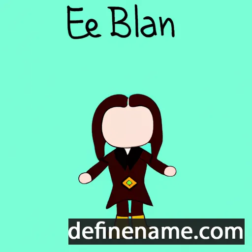 Éibhleann cartoon