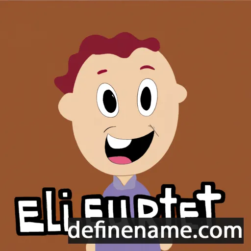 cartoon of the name Éleutaire