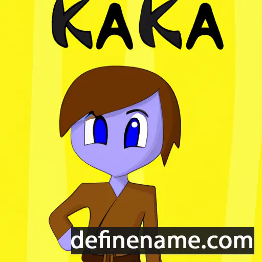 cartoon of the name Ēkara