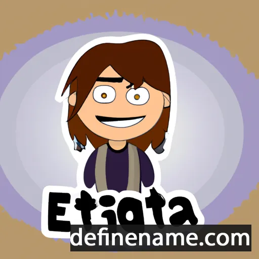 Egita cartoon