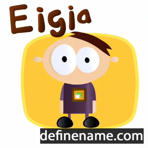 Eglija cartoon