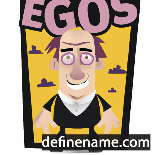 cartoon of the name Egons