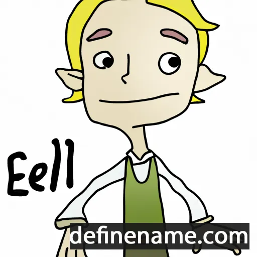 Eiel cartoon