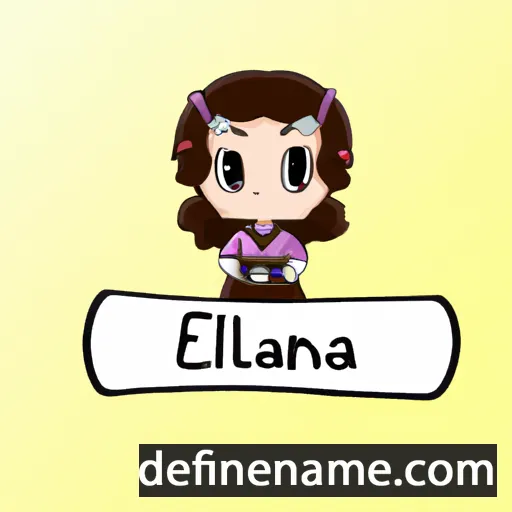 Eilania cartoon