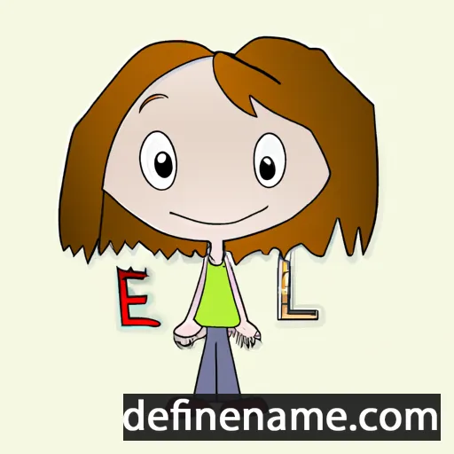 cartoon of the name Eile