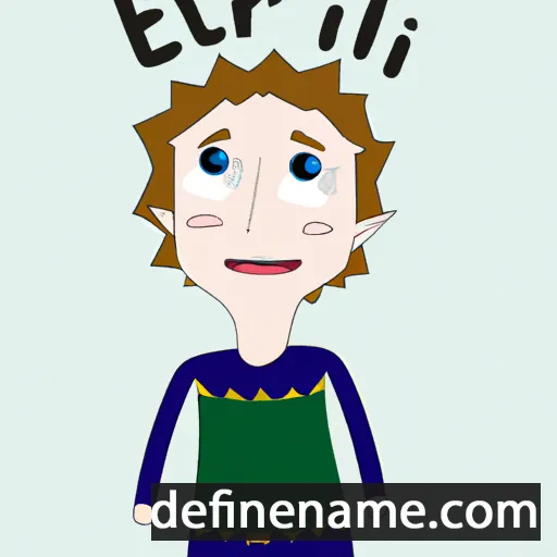 Eilífr cartoon