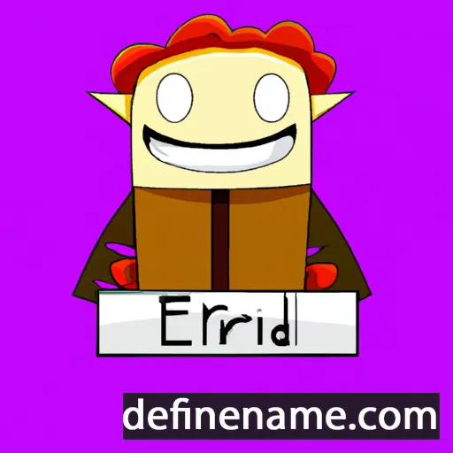 Eirianedd cartoon