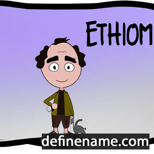 cartoon of the name Eithrom