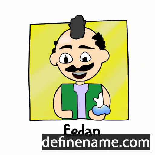 cartoon of the name Ejderhan