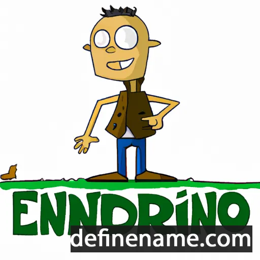 cartoon of the name Ejinardo