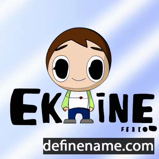 Ekiñe cartoon