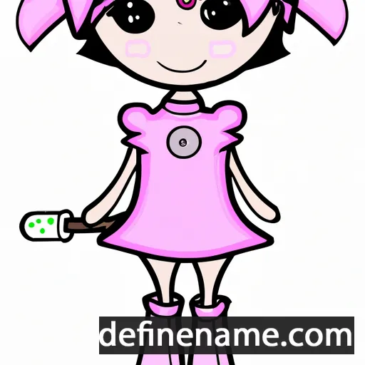 cartoon of the name Ela-a