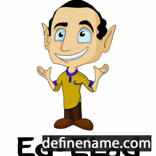 cartoon of the name Eladi