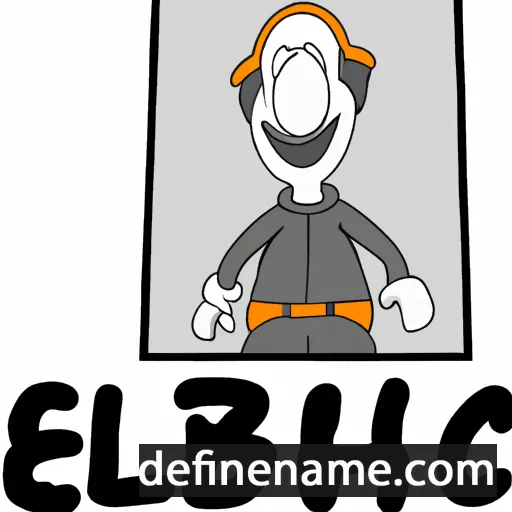 cartoon of the name Elberich