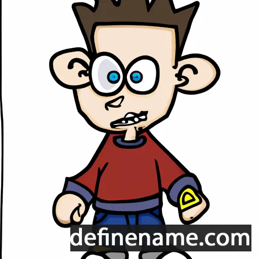 cartoon of the name Eldrick