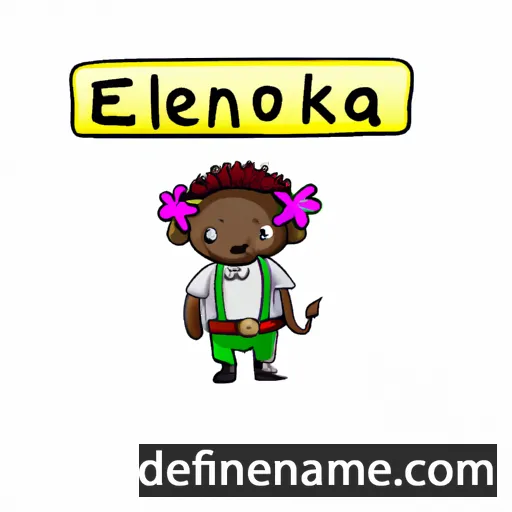 Elekona cartoon